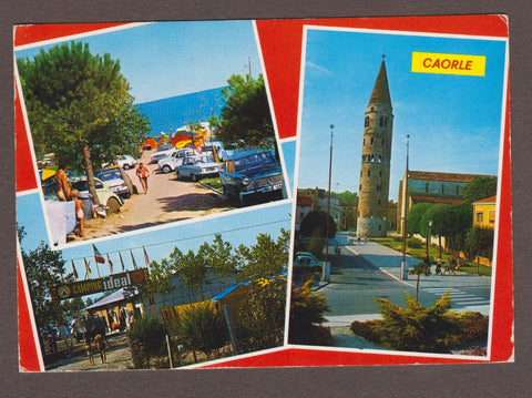AK Caorle. Il Campanile e vita di Campeggio.