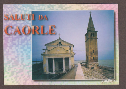 AK Caorle. Madonnina dell'Angelo - Controluce.