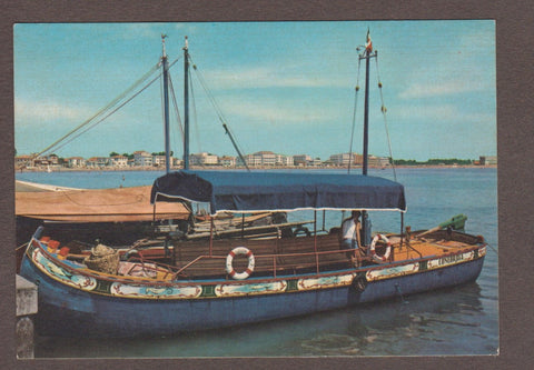 AK Caorle. Spiaggia di Levante - Bragozzo da gita.