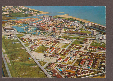 AK Caorle. Porto S. Margherita. Veduta aerea.