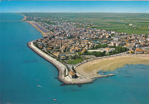 AK Caorle. Veduta generale dall'aereo.