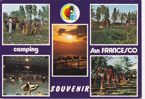 AK Caorle. Porto S. Margherita.  Camping Villaggio San Francesco.