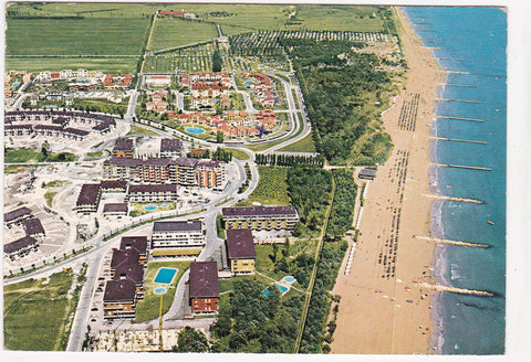 AK Caorle. Duna Verde. Panorama dall'aereo.