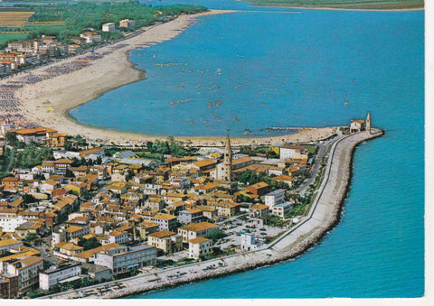 AK Caorle. Veduta aerea - Spiaggia di Levante.