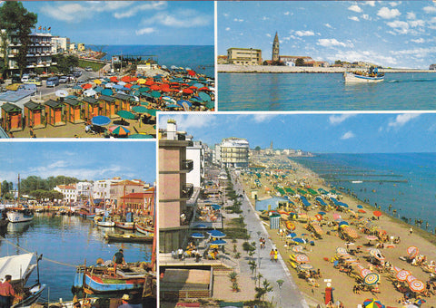 AK Caorle. La Spiaggia e il porto.