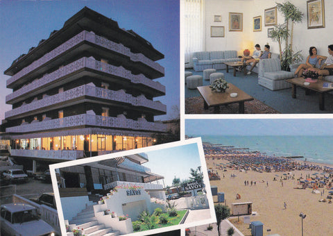 AK Caorle. Hotel Savoy. Viale Marconi.