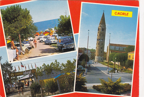 AK Caorle. Il Campanile e vita di Campeggio.