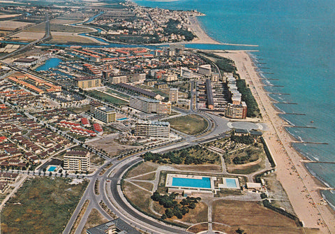 AK Caorle. Porto S. Margherita. Panorama dall'aereo.