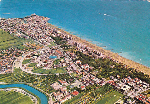 AK Caorle. Panorama dall'aereo.