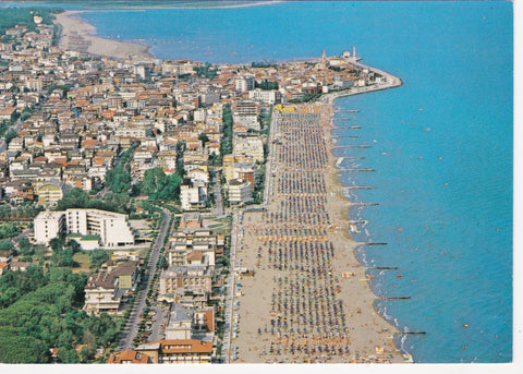 AK Caorle. Veduta aerea - Spiaggia di Ponente.