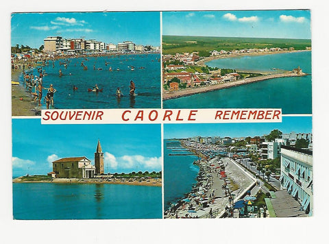 AK Souvenir Caorle Remember.
