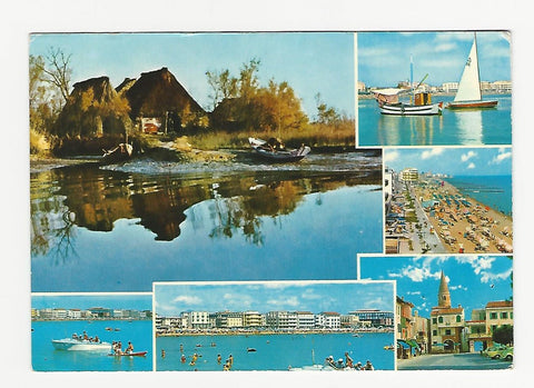 AK Caorle - I Casoni dei pescatori e vedute dal mare.