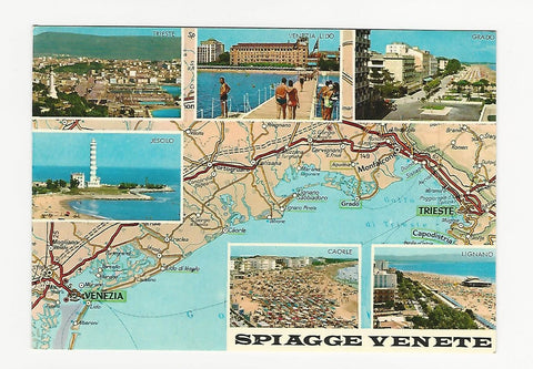 AK Spiagge Venete. (Trieste, Venezia Lido, Grado, Jesolo, Caorle, Lignano)