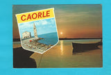 AK Caorle. Tramonto e la antica chiesa della Madonna.