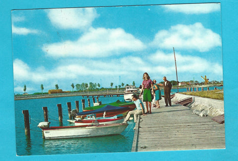 AK Caorle. Porto S. Margherita. La Darsena - Particolare.
