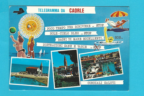 AK Telegramma da Caorle.