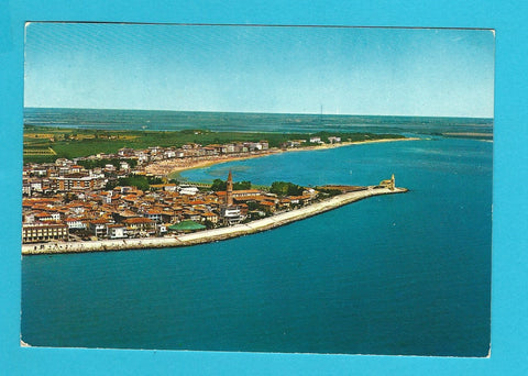 AK Caorle. Spiaggia di Levante dall'aereo.