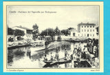 AK Caorle. Cartoline d'epoca 1. Partenza del Vaporetto per Portogruaro.