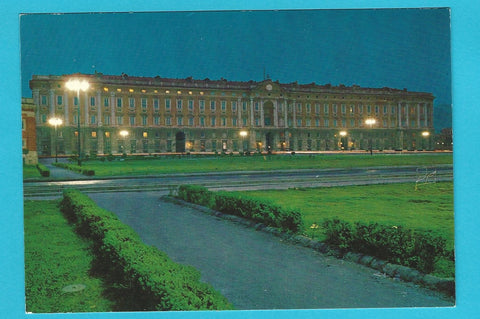 AK Caserta. Palazzo Reale - Notturno.