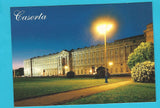 AK Caserta. Veduta notturna della facciata della Reggia.