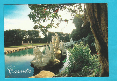 AK Caserta. La Fontana di Diana e Atteone.