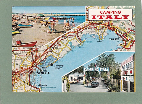 AK Cavallino. Camping Italy.