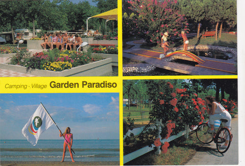 AK Cavallino. Camping Village Garden Paradiso. – Parmenides Ansichtskarten