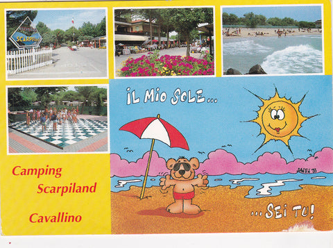 AK Cavallino. Camping Scarpiland. – Parmenides Ansichtskarten