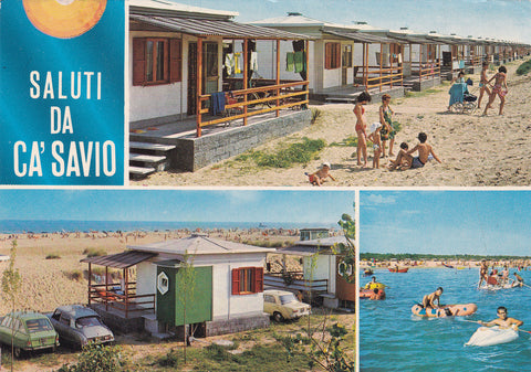 AK Saluti da Ca'Savio. Cavallino-Treporti.