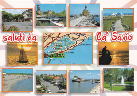 AK Saluti da Ca' Savio.