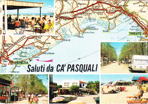 AK Saluti da Ca' Pasquali. Cavallino.