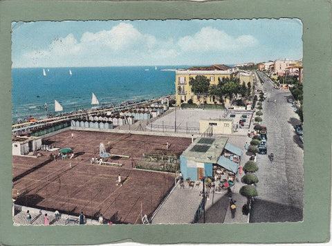 AK Cattolica. Lungomare e campo del Tennis.