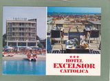 AK Cattolica. Hotel Excelsior. Via Carducci 50. Dir e Propr. Fam. Cerri.