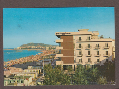 AK Cattolica. Hotel Belsoggiorno. Via Carducci.