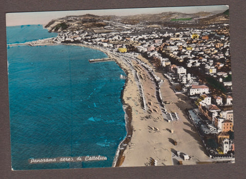 AK Panorama aereo di Cattolica.