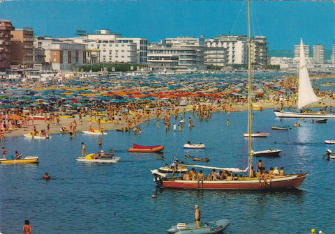 AK Cattolica. Alberghi sul mare.