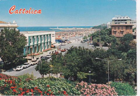 AK Cattolica. Piazzale I° Maggio.