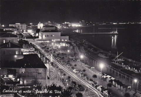 AK Cattolica di notte - Fervore di vita.