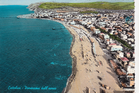 AK Cattolica - Panorama dall'aereo.