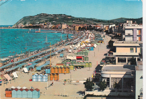 AK Cattolica. La spiaggia e Monte di Gabicce.