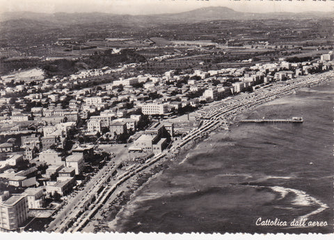 AK Cattolica dall'aereo.