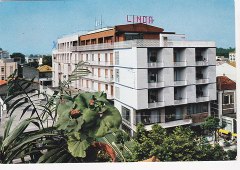 AK Cattolica. Hotel Linda. Via Dante 27.