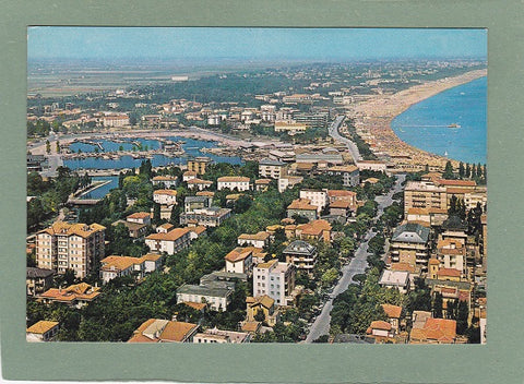 AK Cesenatico. Veduta della darsena e spiaggia di ponente.