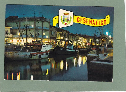 AK Cesenatico. Porto Canale – Notturno.