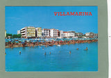 AK Villamarina di Cesenatico. Alberghi e spiaggia visti dal mare.