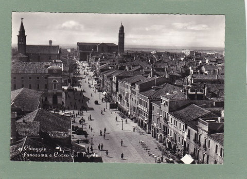 AK Chioggia. Panorama e Corso del Popolo.
