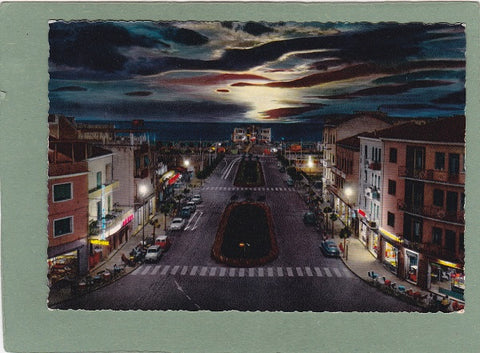 AK Lido di Sottomarina. Notturno – Piazzale Italia.