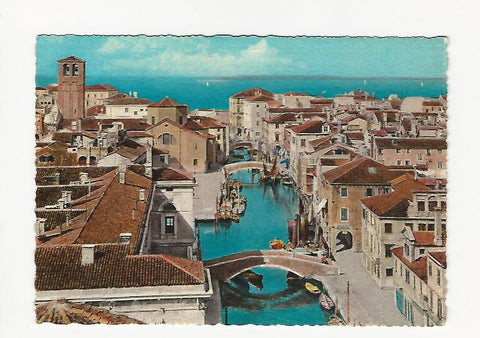 AK Chioggia. Panorama Canal Vena.