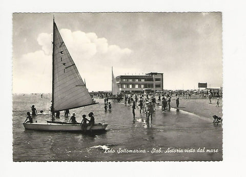AK Lido Sottomarina - Stab. Astoria visto dal mare.