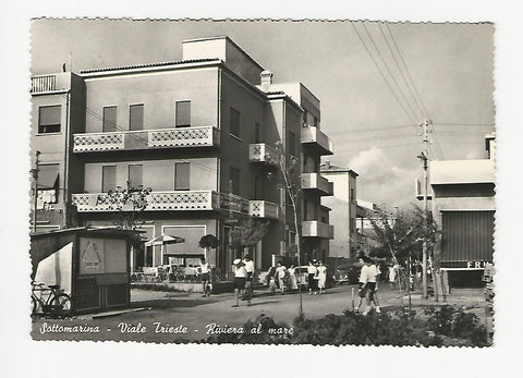 AK Sottomarina - Viale Trieste - Riviera al mare.
